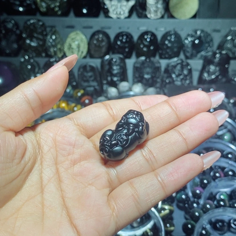 【闪购商品】黑曜岩颈饰未镶嵌費*