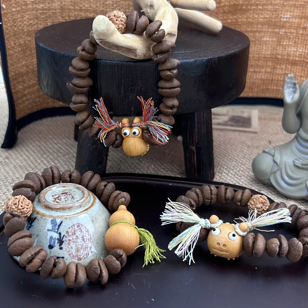 非金属木质手链 直播专用链接3单起发手工手串饰品复古可爱配饰