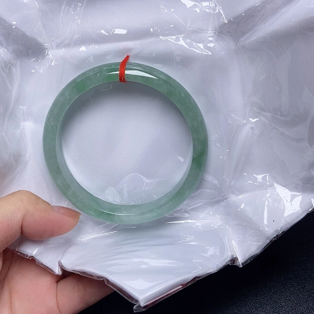 翡翠未镶嵌手镯60.4圈11