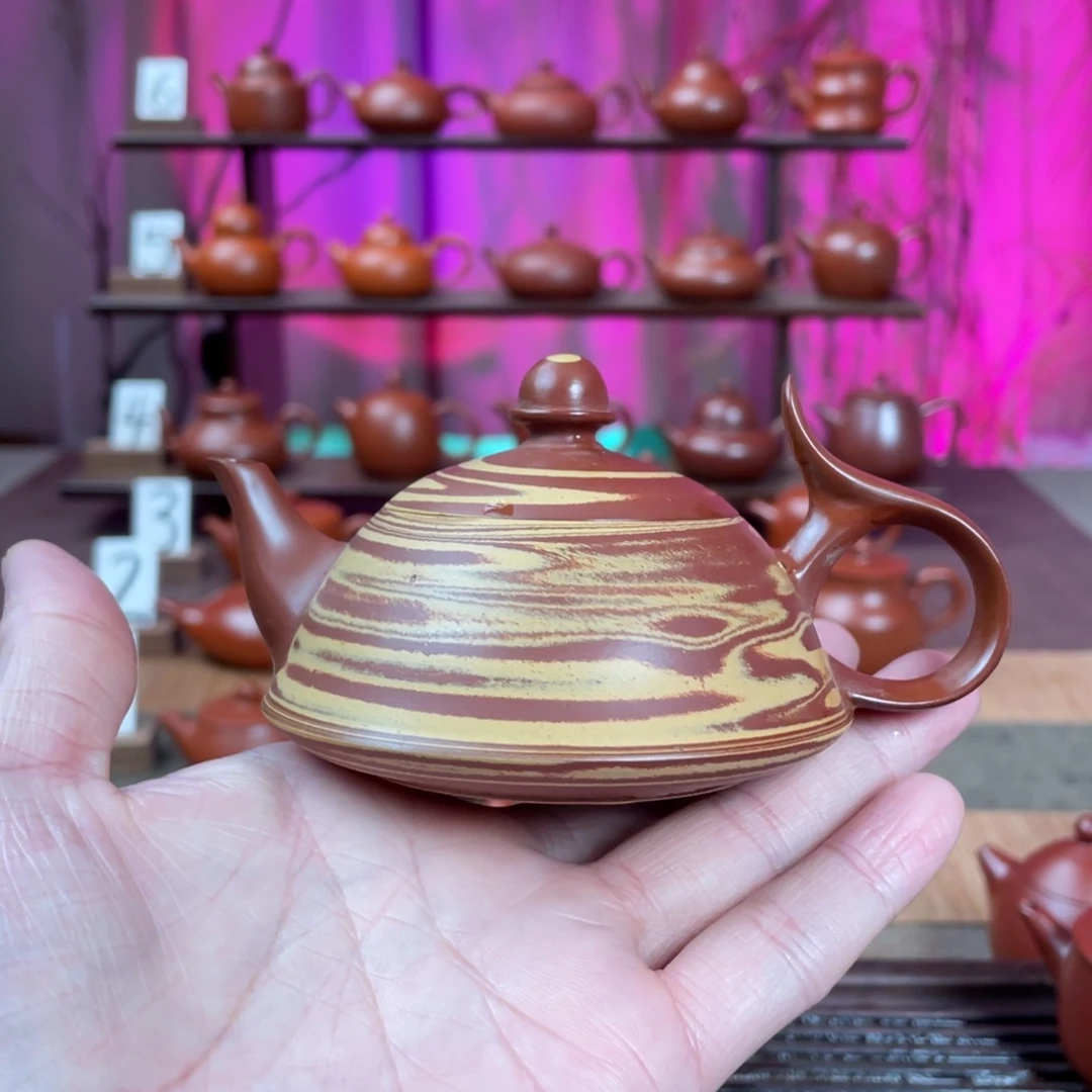 八***一紫砂茶壶胶泥将军110c