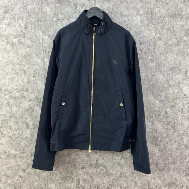 95新 BURBERRY/博柏利 Burberry深蓝色战马夹克外套