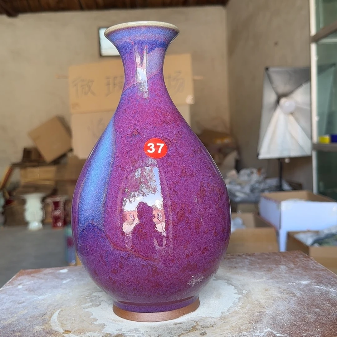 摆件郑家钧窑摆件微