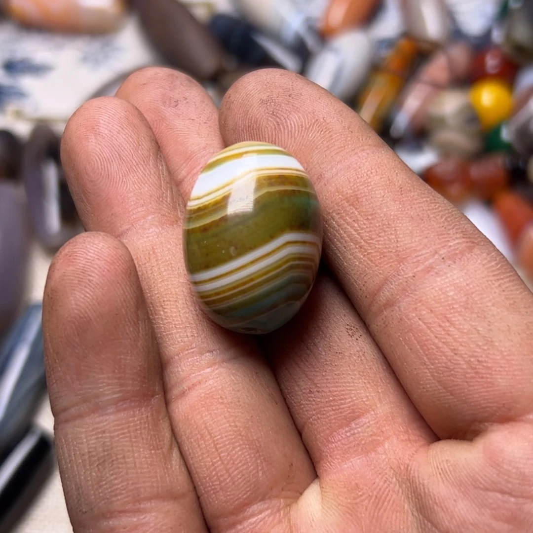 玛瑙/玉髓颈饰合金小*五