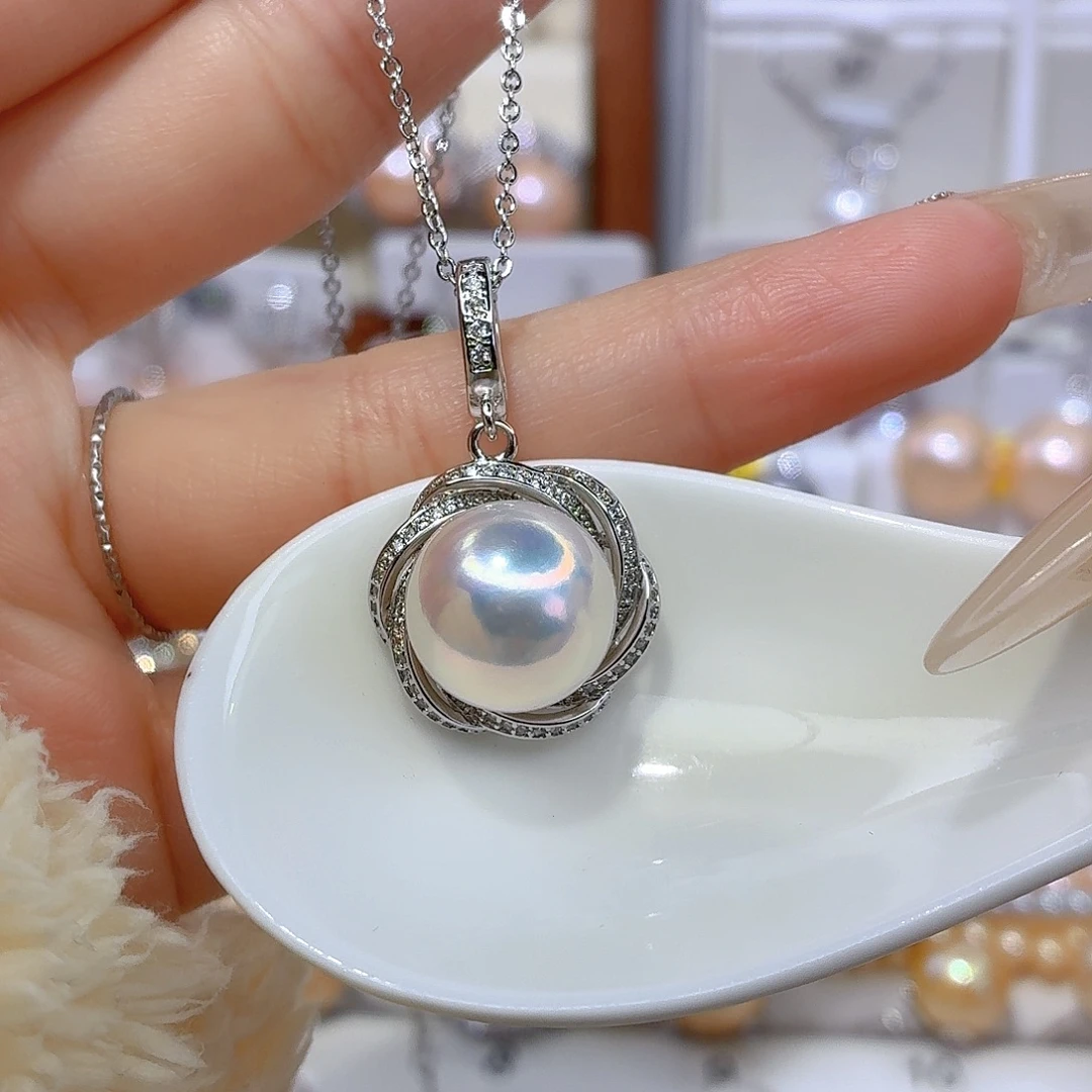 淡水珍珠合金颈饰F