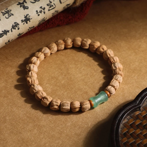 (桃）7mm百香籽单圈手串