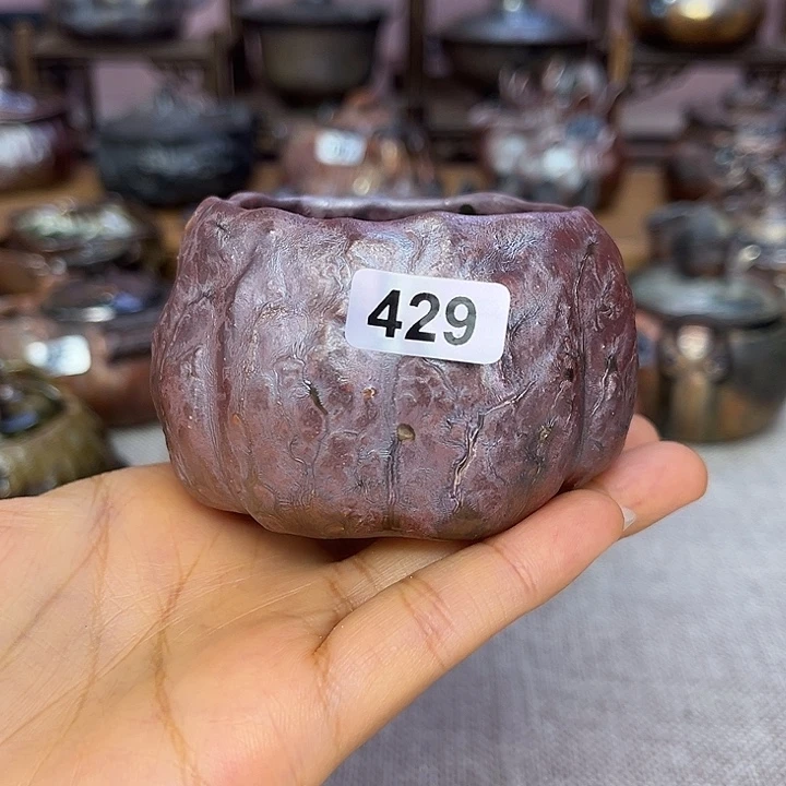 裸柴烧陶瓷手工茶器