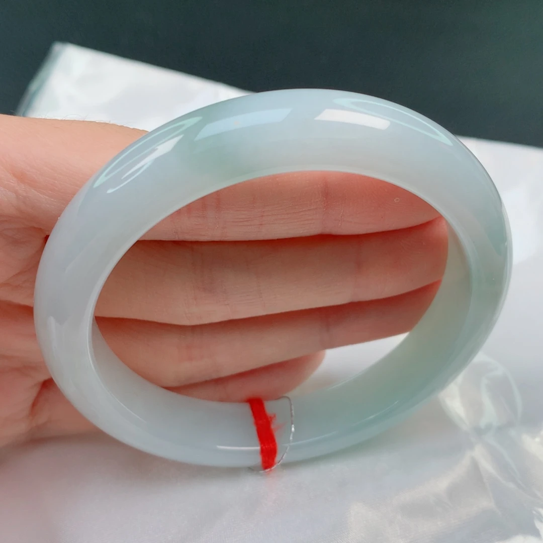 翡翠手镯未镶嵌58正圈