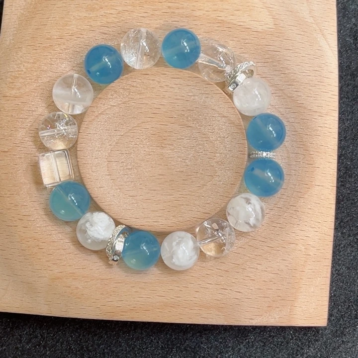 水晶手链未镶嵌M****y水晶手串手链