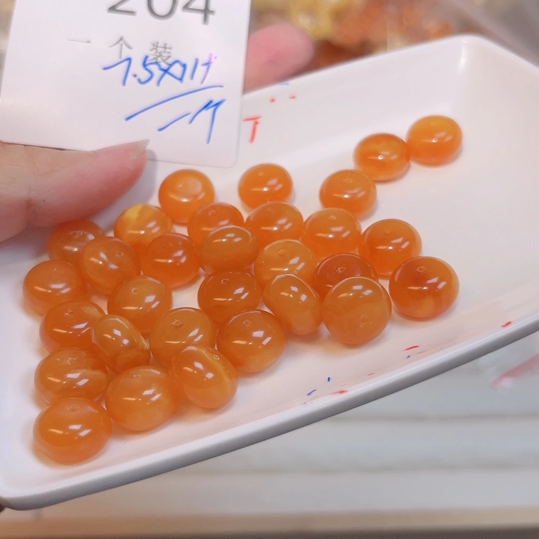 水晶珠宝半成品未镶嵌204 。