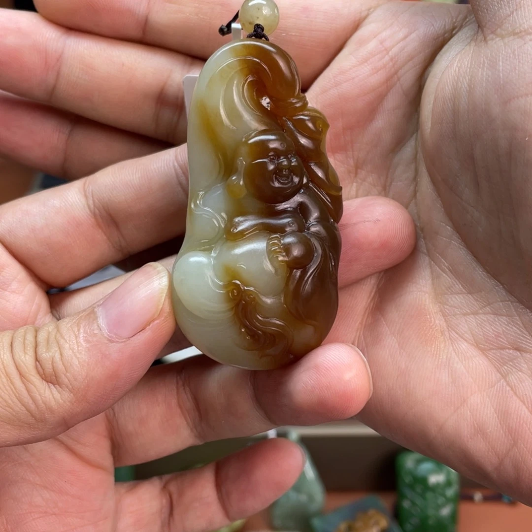 吊坠(不含链)未镶嵌和田玉陈*禾