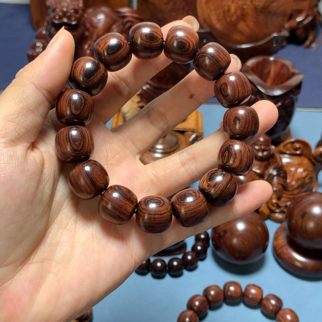 天***明黄花梨/降香黄檀把件