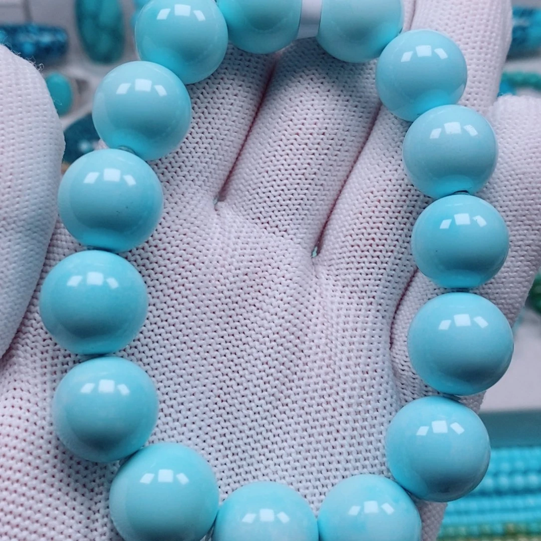 绿松石未镶嵌手串