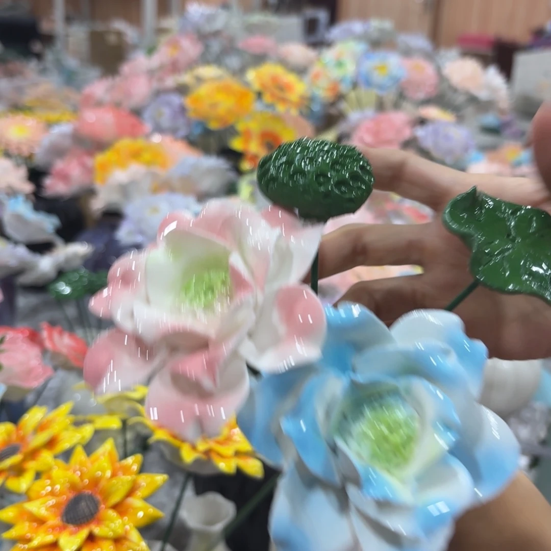 陶瓷花20包邮，退款拉黑