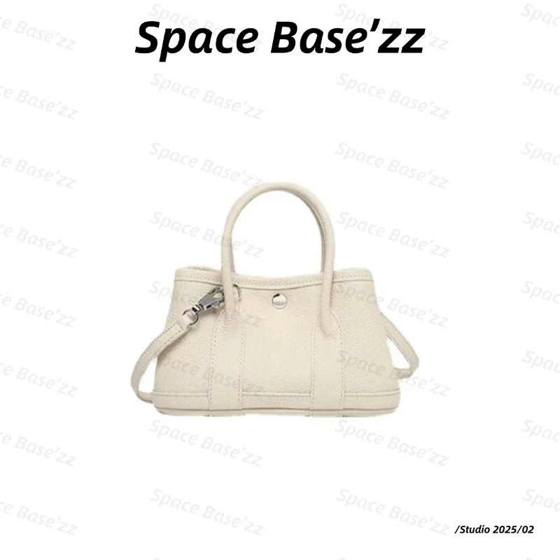 【Space Base】YKQ-花园包23#-米白色 时尚轻奢气质小众手提包包