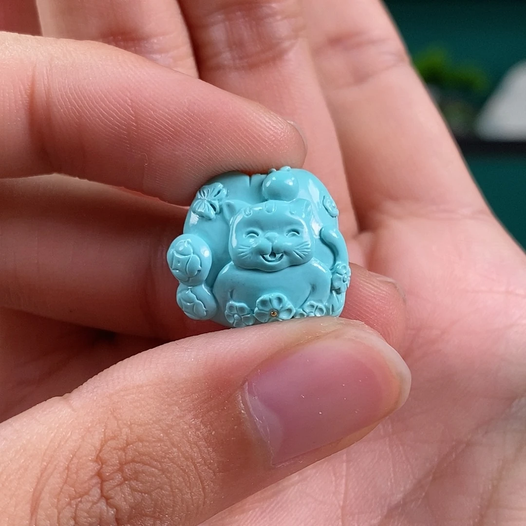 绿松石珠宝奇石未镶嵌