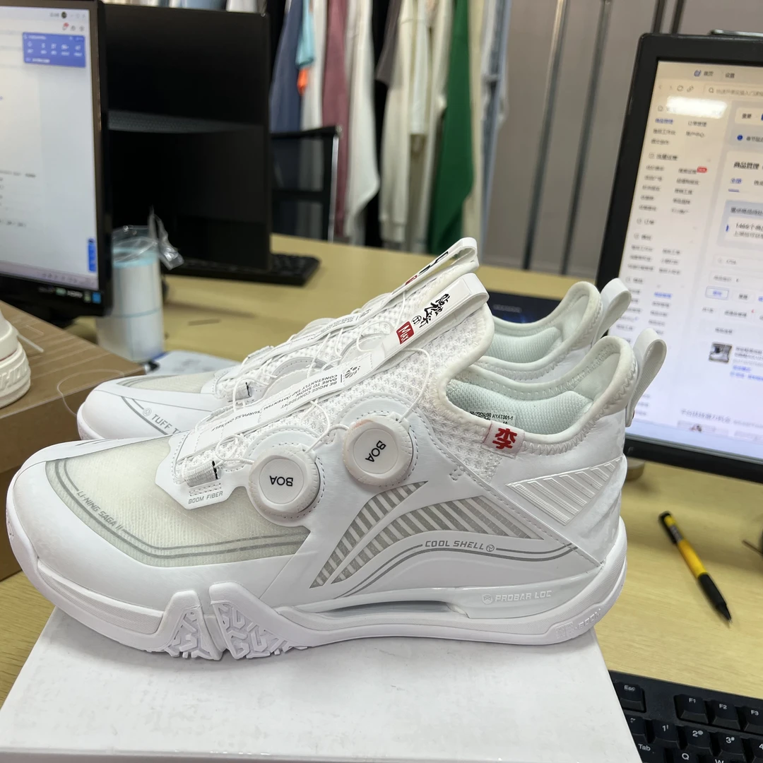 《B品以直播展示为准》鞋面微脏（X705)李宁男子运动跑鞋AYAT001-