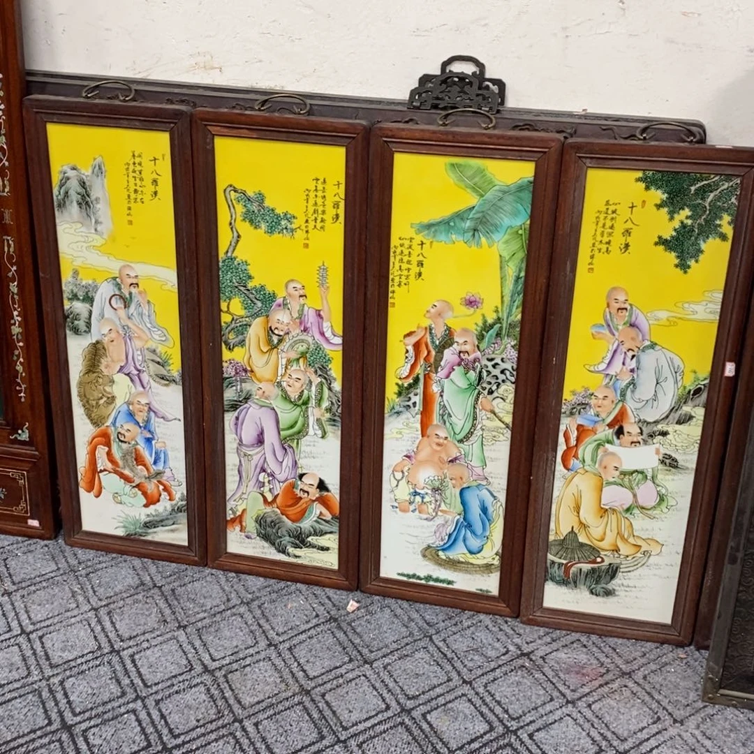 龍***雲瓷景德镇瓷板画柴窑烧制