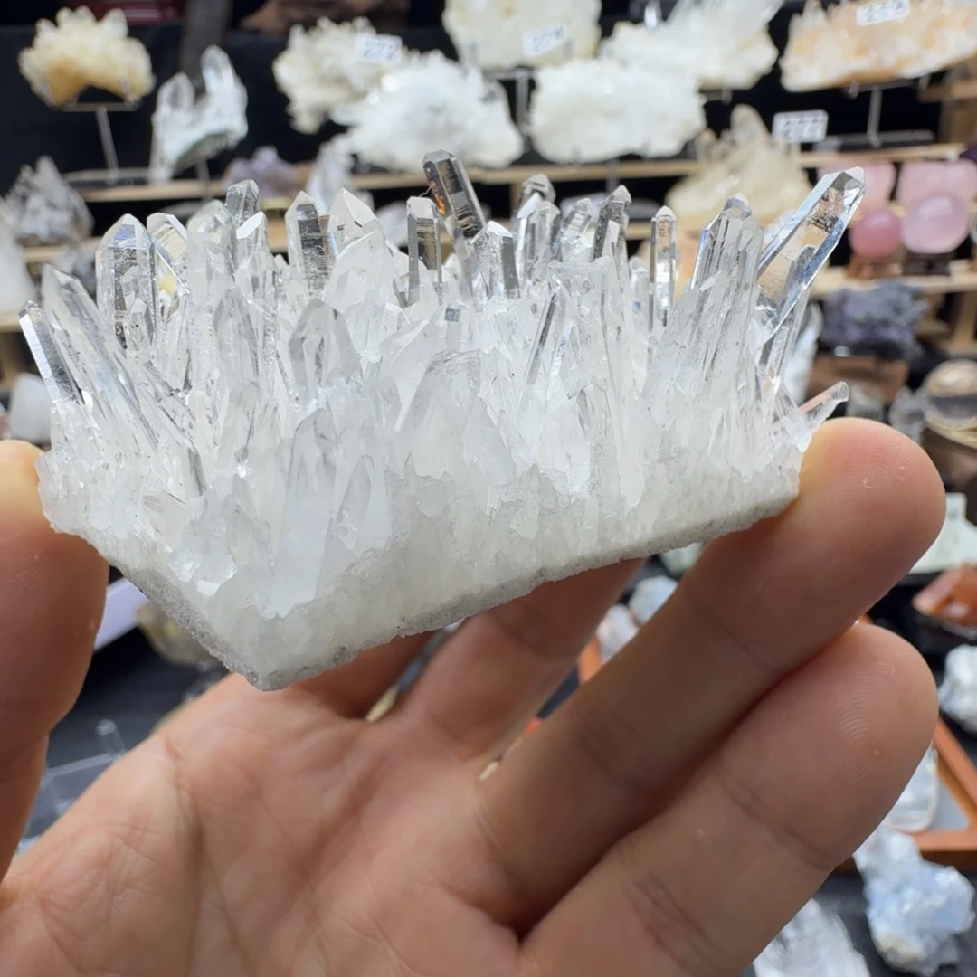 石材天然水晶摆件