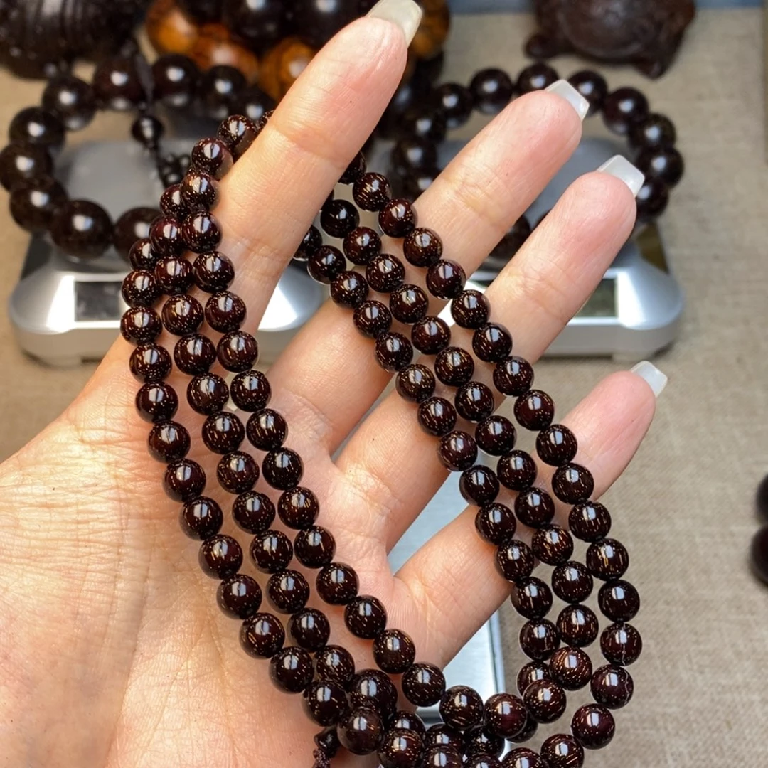 檀香紫檀（小叶紫檀）0.6爆星108