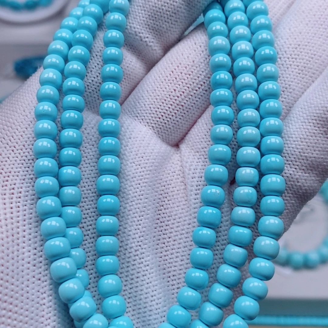 绿松石未镶嵌手串