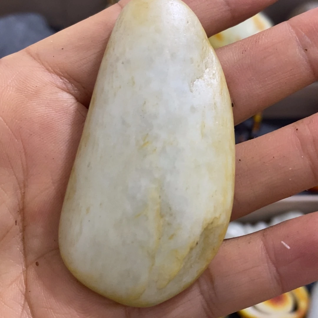 和田玉未镶嵌挂件27