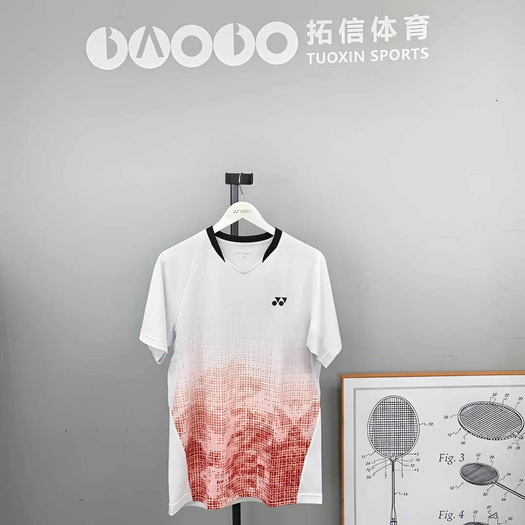 YONEX/尤尼克斯2025新款羽毛球服短袖透气运动T恤