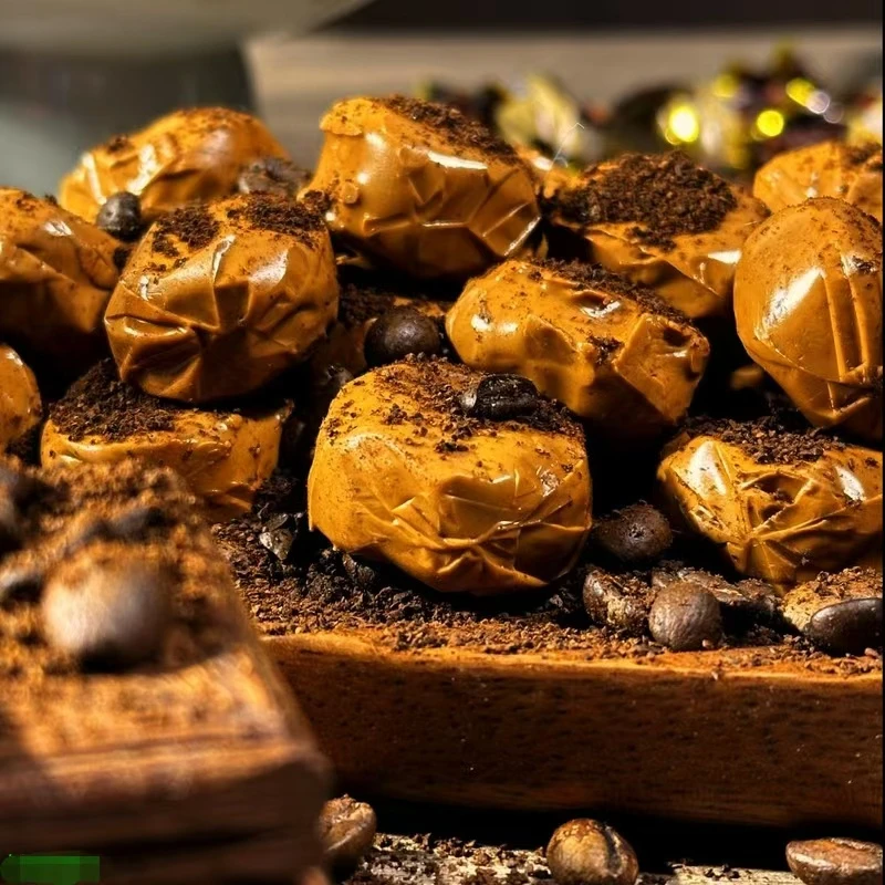 爆浆夹心咖啡糖香醇丝滑夹心咖啡软糖