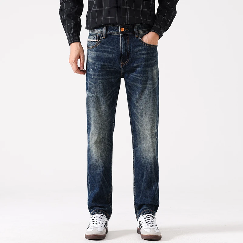 5351 美式大牛！2025秋冬新款经典轻奢美式合体显瘦复古牛仔裤