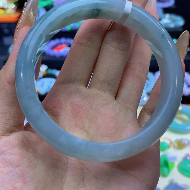 翡翠未镶嵌手链翡翠58