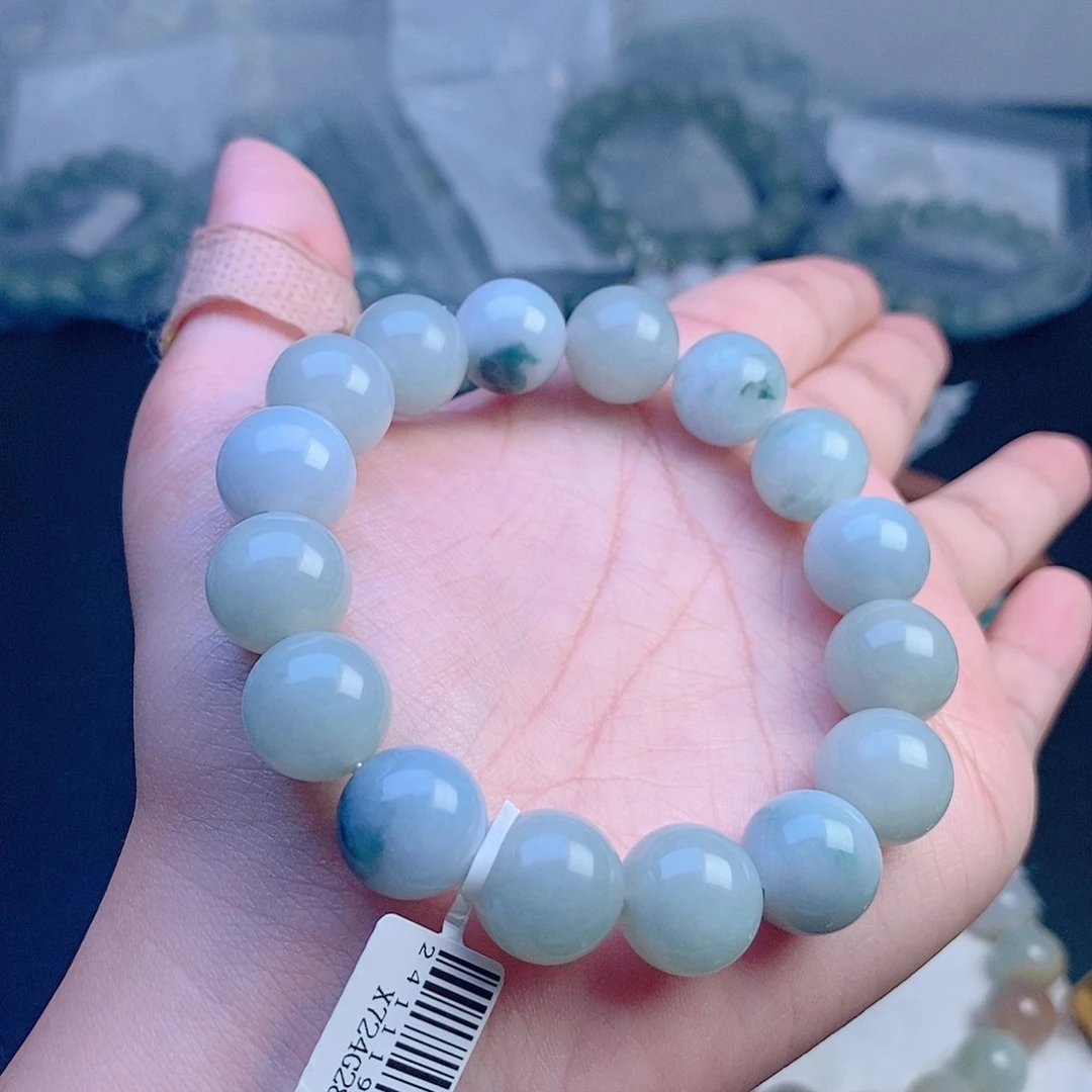 定制翡翠未镶嵌珠串