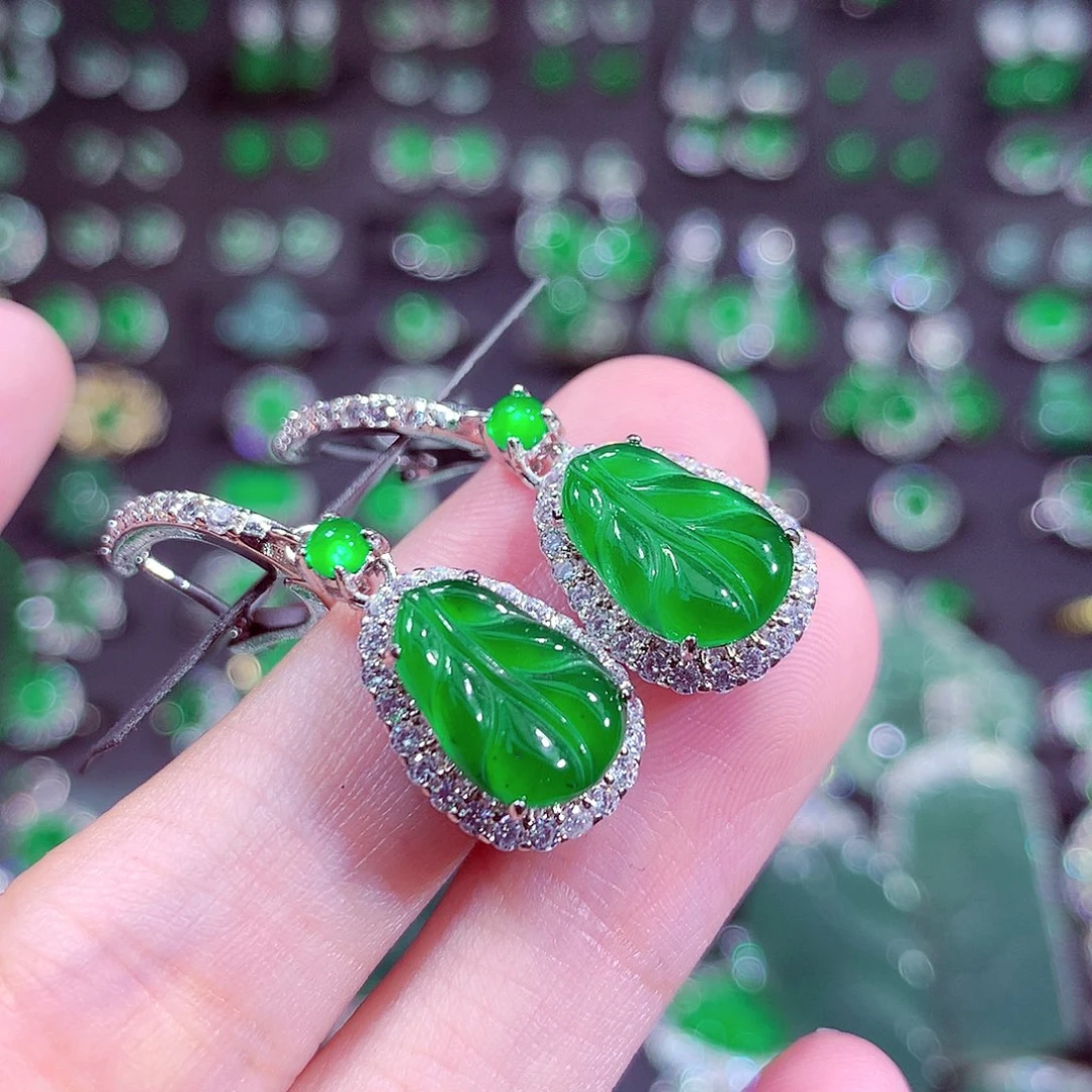 翡翠未镶嵌颈饰天然