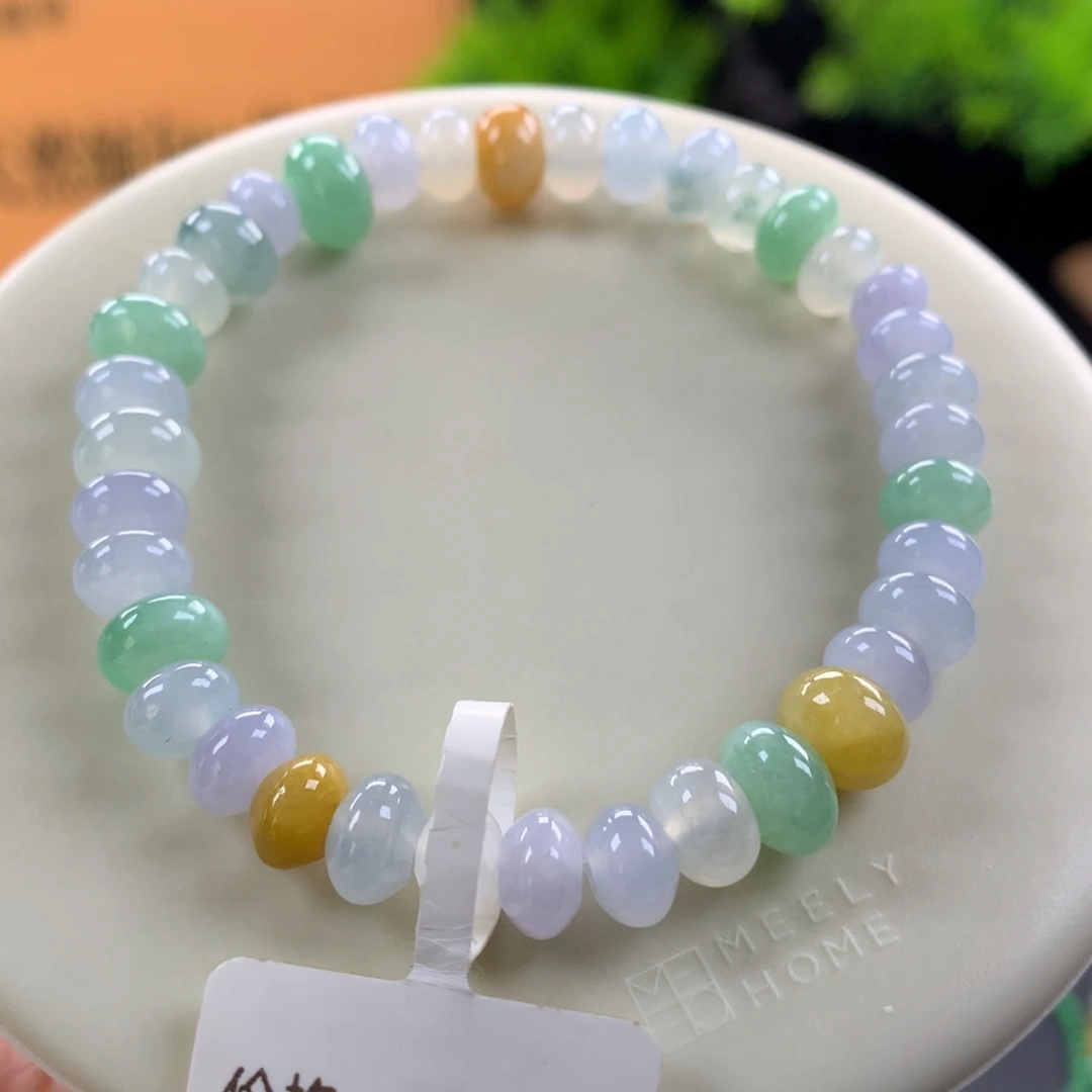 翡翠未镶嵌手链卡8