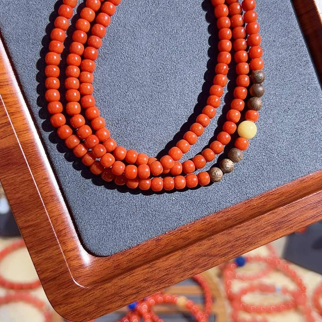 手链未镶嵌南红玛瑙孟**y