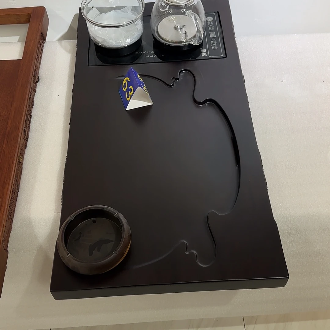 昆****黑檀木实木茶盘88/45