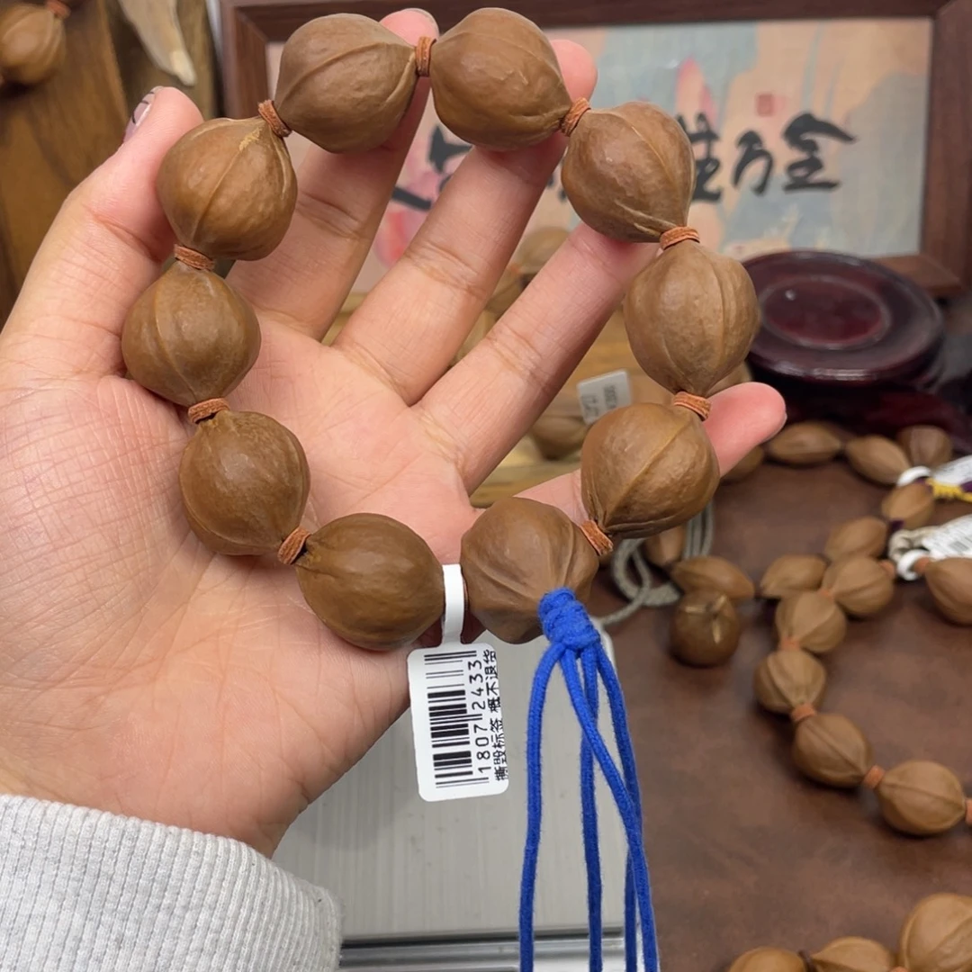 飛****手串/手链橄榄核23*27梅林铁核