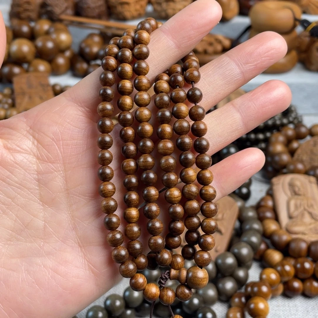 木老山檀香0.6多圈手串