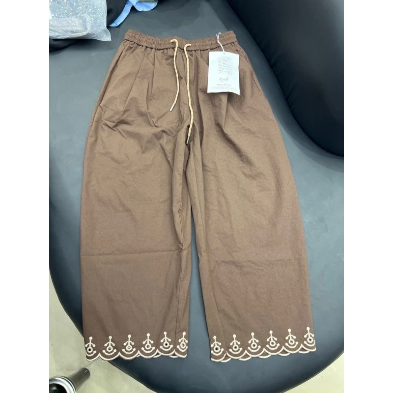 晶姐-3525欧货女装春夏季简约韩版网红春夏洋气时尚阔腿休闲裤