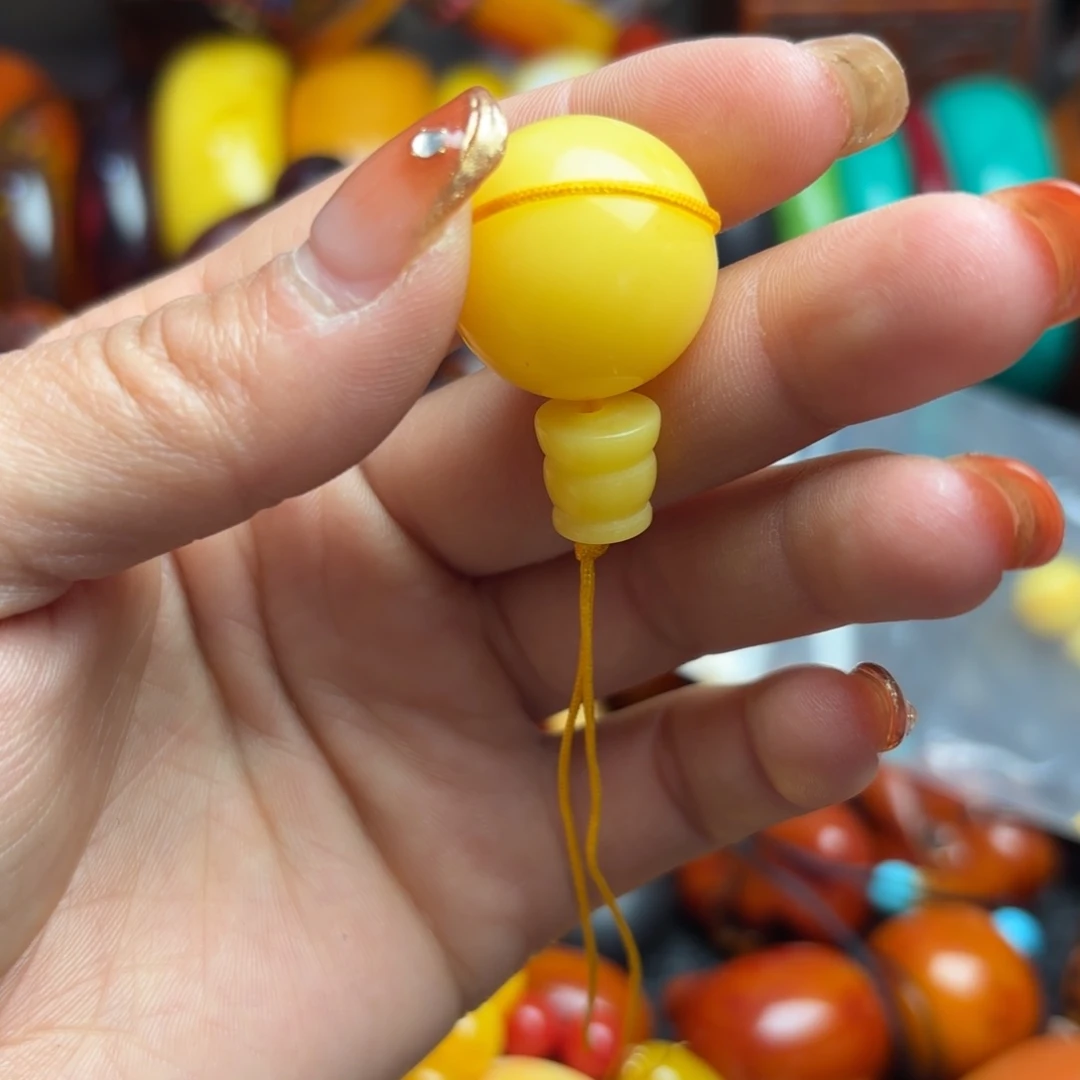 琥珀手链未镶嵌用****2蜜蜡