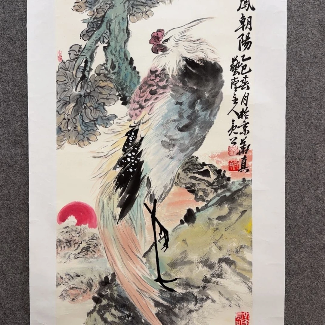 国画亮公老师手绘作品
