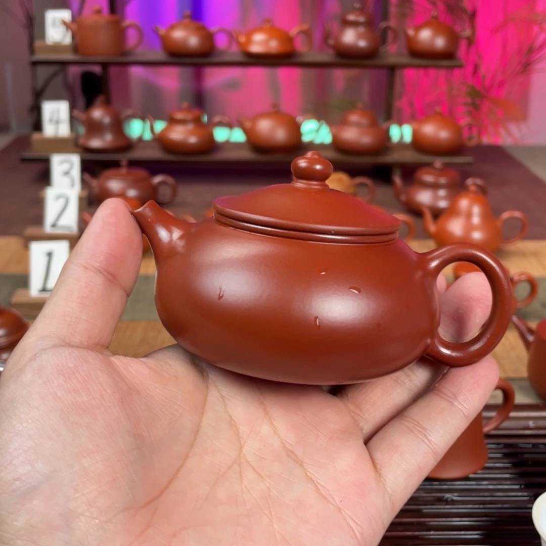 如****紫砂茶壶精工寒江170cc