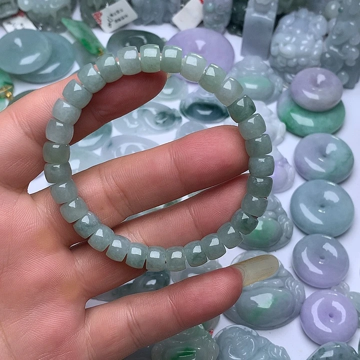 翡翠未镶嵌颈饰天然翡翠