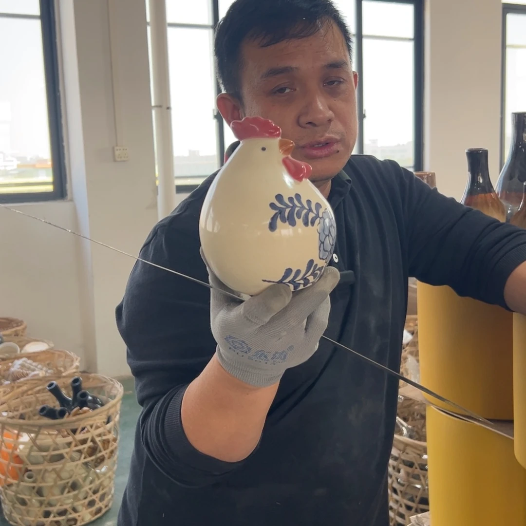 摆件8 号高中低温陶瓷工艺瓶（部分微瑕）