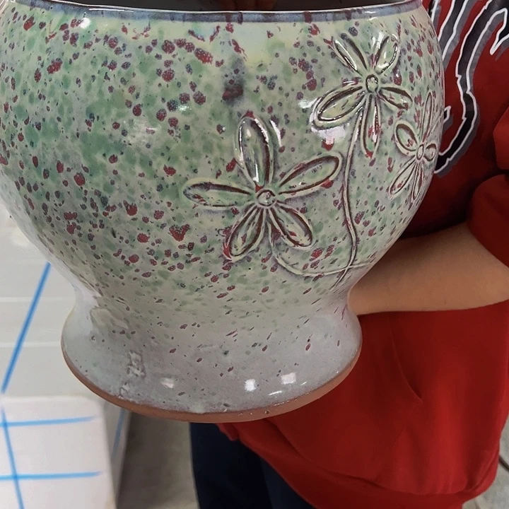 微瑕高度25厘米口径25厘米