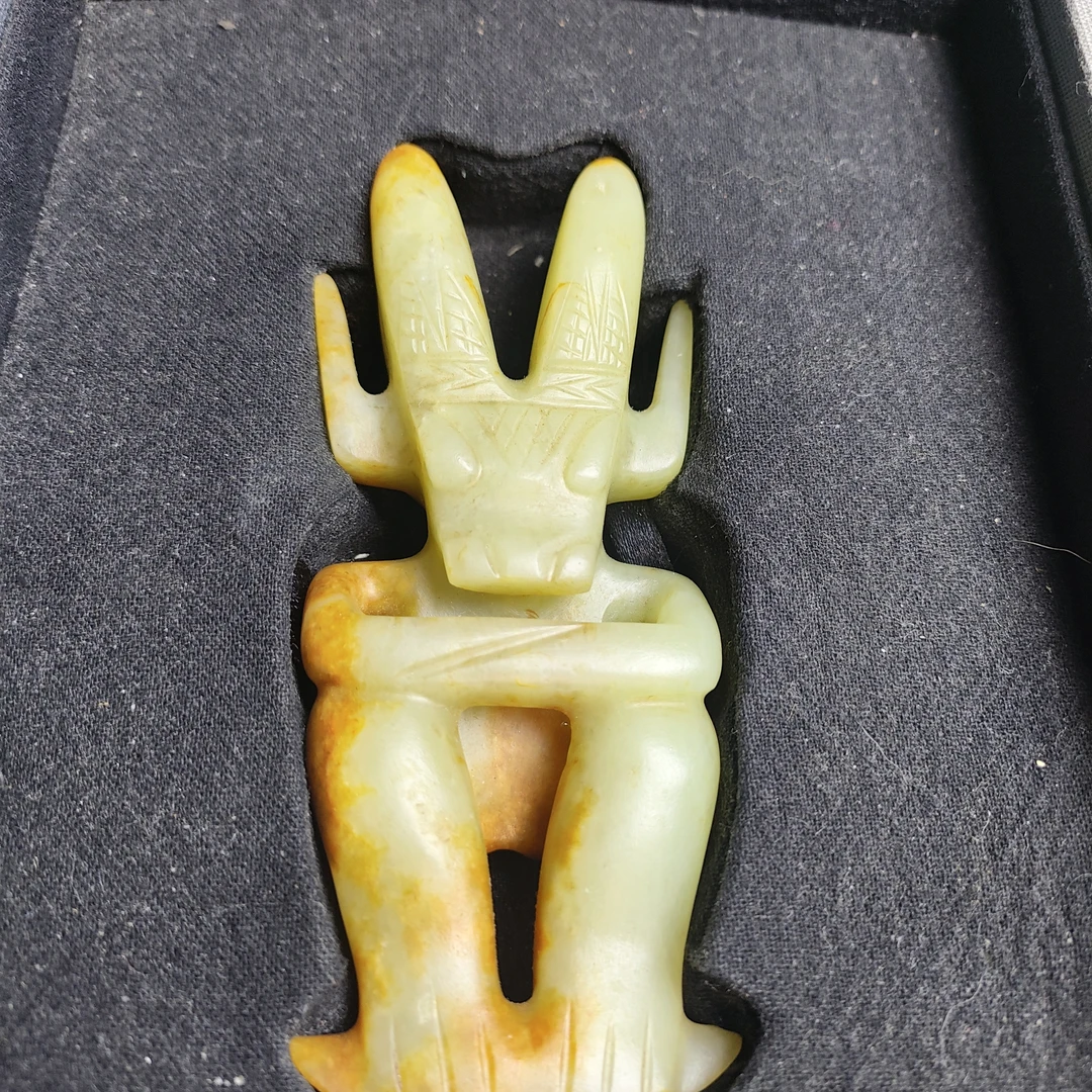 河磨奇石太阳神形形件
