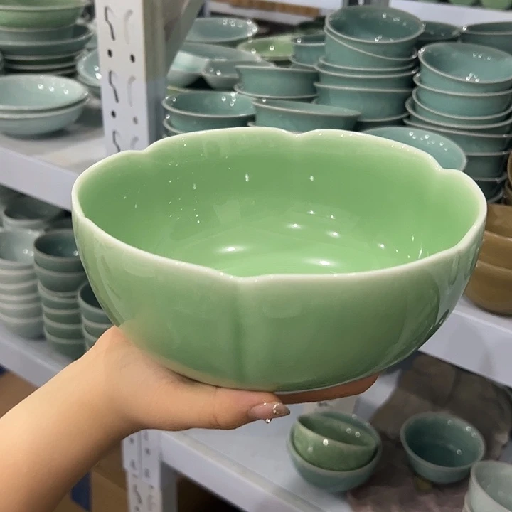 龙泉云间青瓷小米茶器
