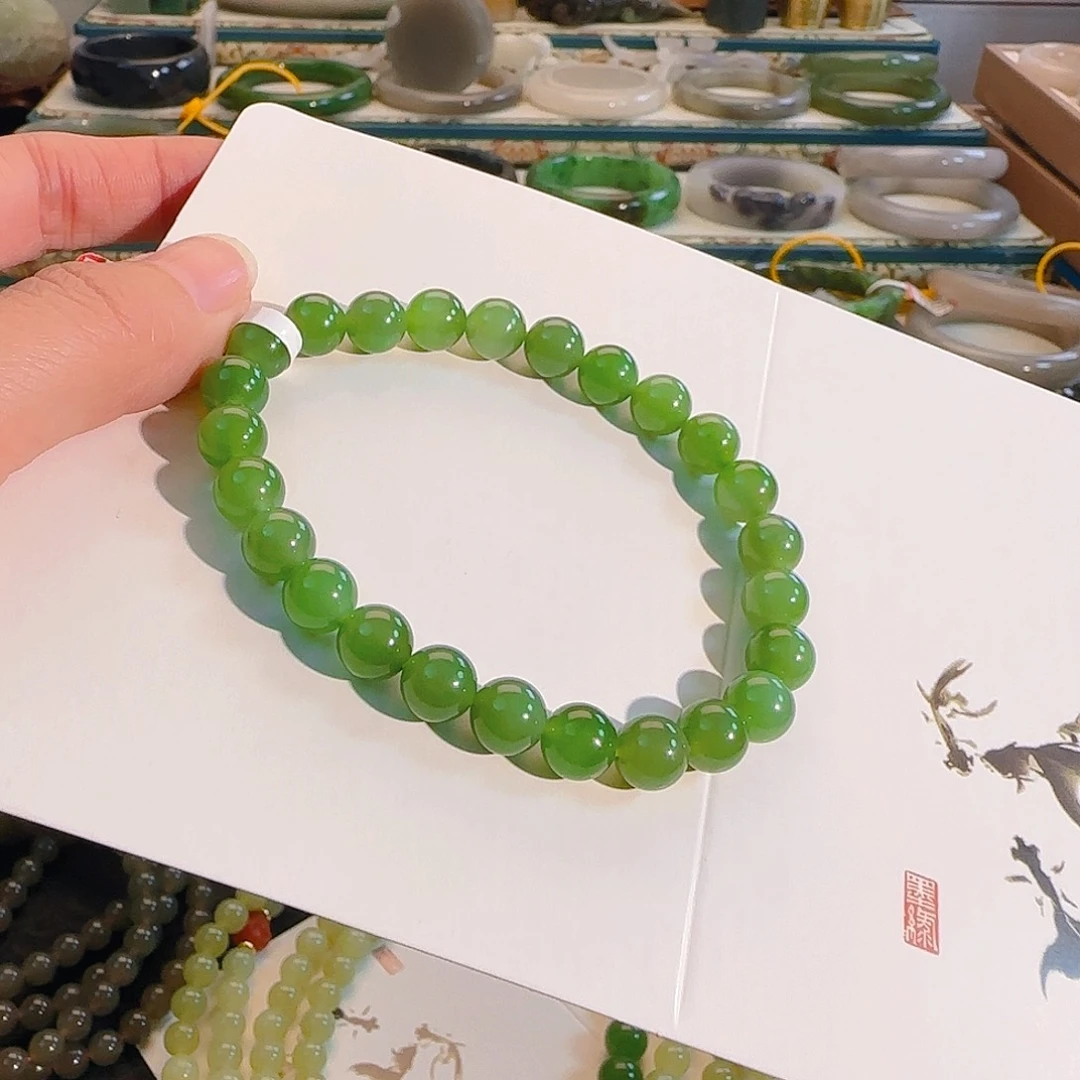 未镶嵌手链和田玉（碧玉）