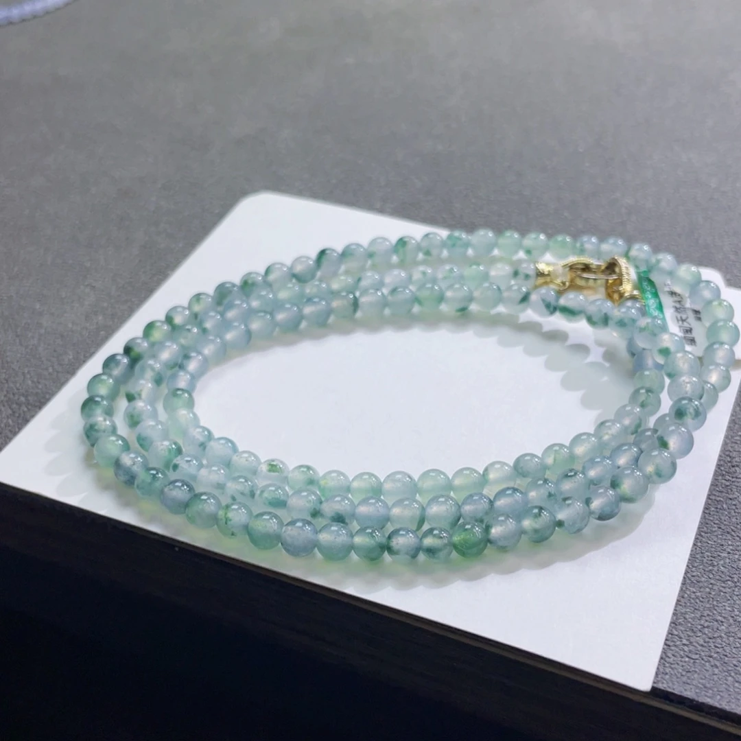 未镶嵌手链翡翠木纳冰飘卡5