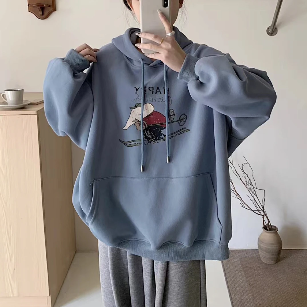 清！QQ#661 FL 日系帽子小象卫衣 11-27