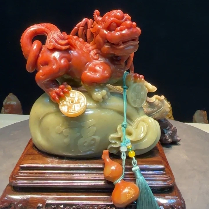 U***篷寿山石寿山石摆件