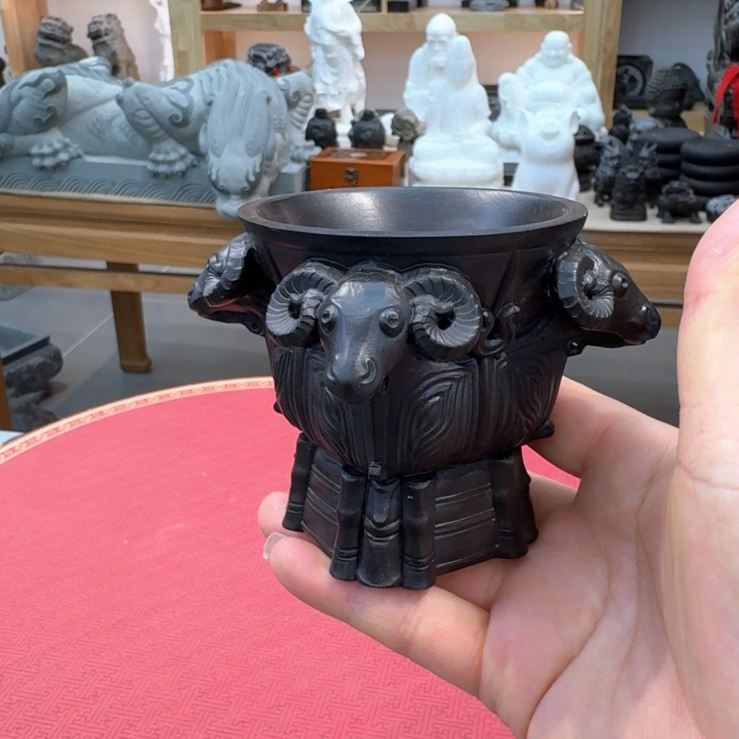 西安石晋錾石雕手工雕刻摆件